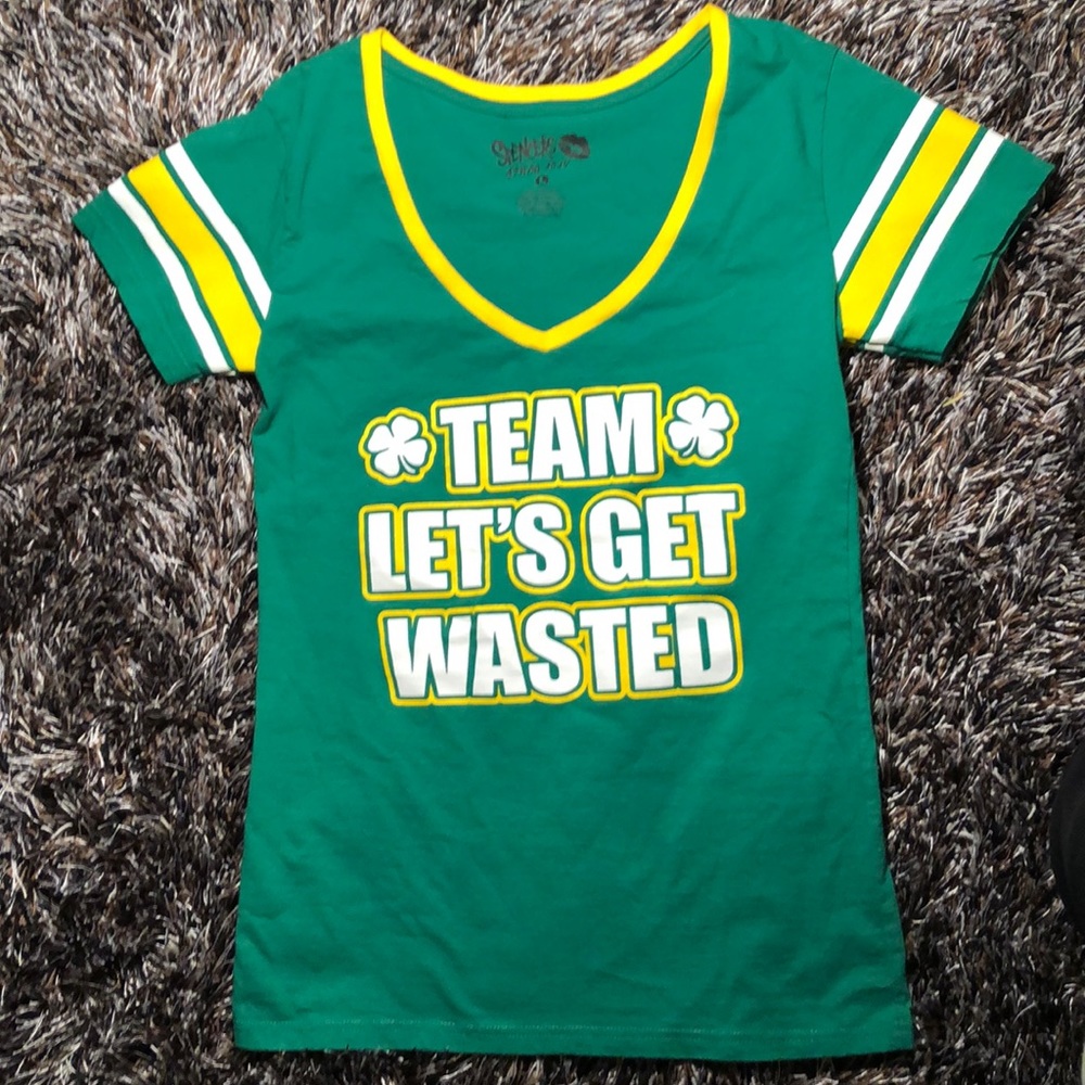 Novel Saint Paddy’s day Tee from spencers
